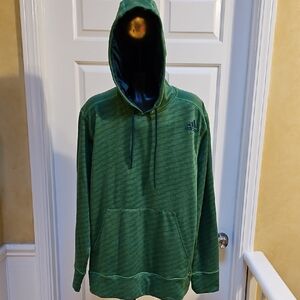 ADIDAS ULTIMATE HOODIE Men's Striped Green - M